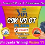 CSK vs GT Dream 11 Prediction Cricket match today